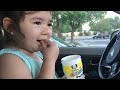 Juliana in Car