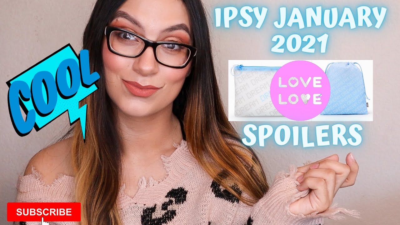IPSY JANUARY 2021 SPOILERS FOR GLAM BAG AND GLAM BAG PLUS + BAG DESIGNS | SASHY’S BEAUTY