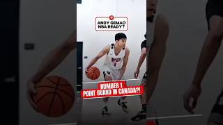 PURE PINOY ANDY GEMAO,NUMBER 1 POINT GUARD NGAYON  SA CANADA! NBA READY NA NGA BA?  #nba #andygemao