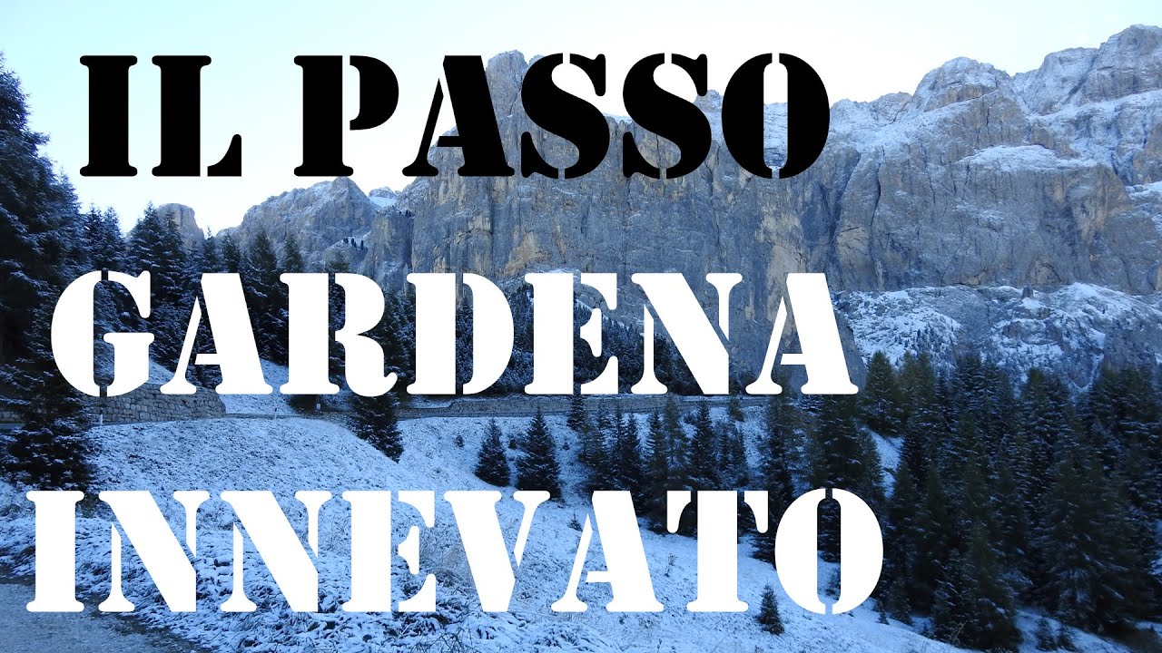 Il Passo Gardena Innevato (2121 m)