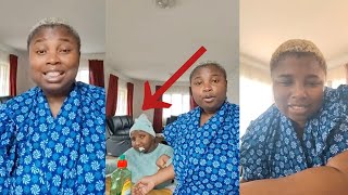 Live! How Sipho chowed a wipe live🤣. Scammers!