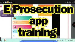 e prosecution app training screenshot 1