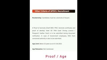 APDCL Recruitment 2023 – 6 Data Analyst Posts #viralreels #short