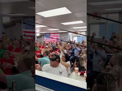 President Trump at Whataburger in Corpus Christi on February 27 2026