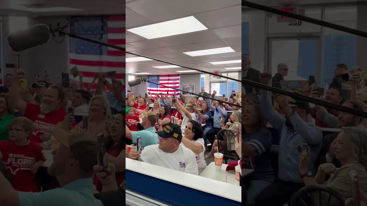 President Trump at Whataburger in Corpus Christi on February 27 2026