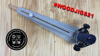 Nothing to see here - Just another router circle cutting jig #woodjigs21 by DownUnderWoodWorks 3,295 views 2 years ago 9 minutes, 13 seconds