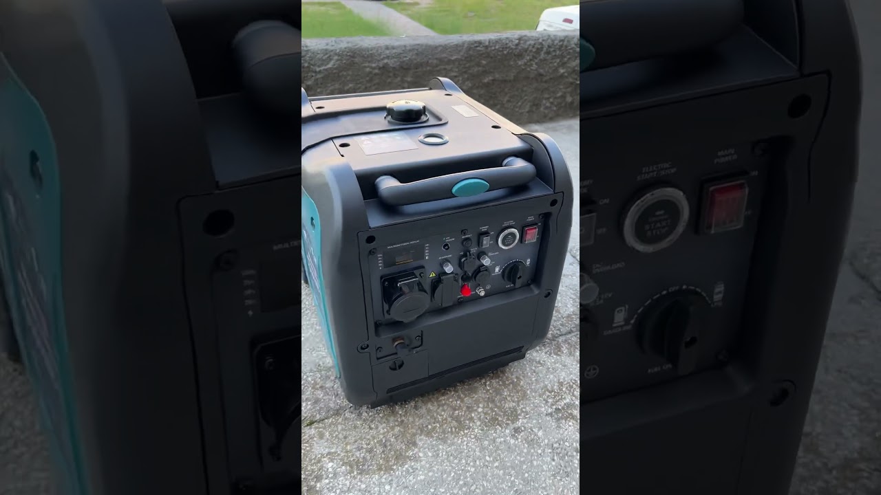 Огляд після першого запуска генератора інверторного Könner KS 5500IEGS