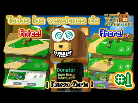 CÓMO JUGAR LAS VERSIONES ANTERIORES DE SUPER BEAR ADVENTURE 1.0.2&1.1.0 🌄🐢🌳| PUEBLO DE TORTUGAS | #1