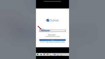 How to setup your work email with Outlook #shorts