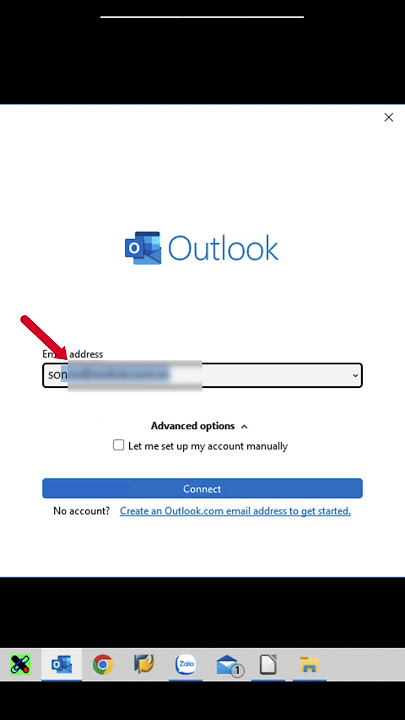 How to setup your work email with Outlook #shorts