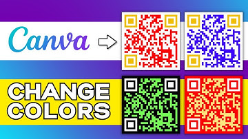 How to Change the Color of a QR Code in Canva