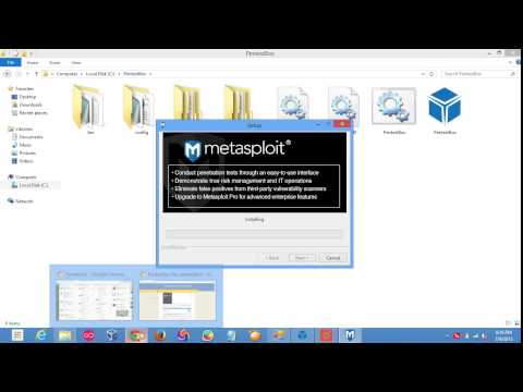 Including Metasploit in PentestBox