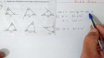 Q.1 Ex.6.2 Chapter:6 The Triangle And Its Properties | Ncert Maths Class 7 | Cbse