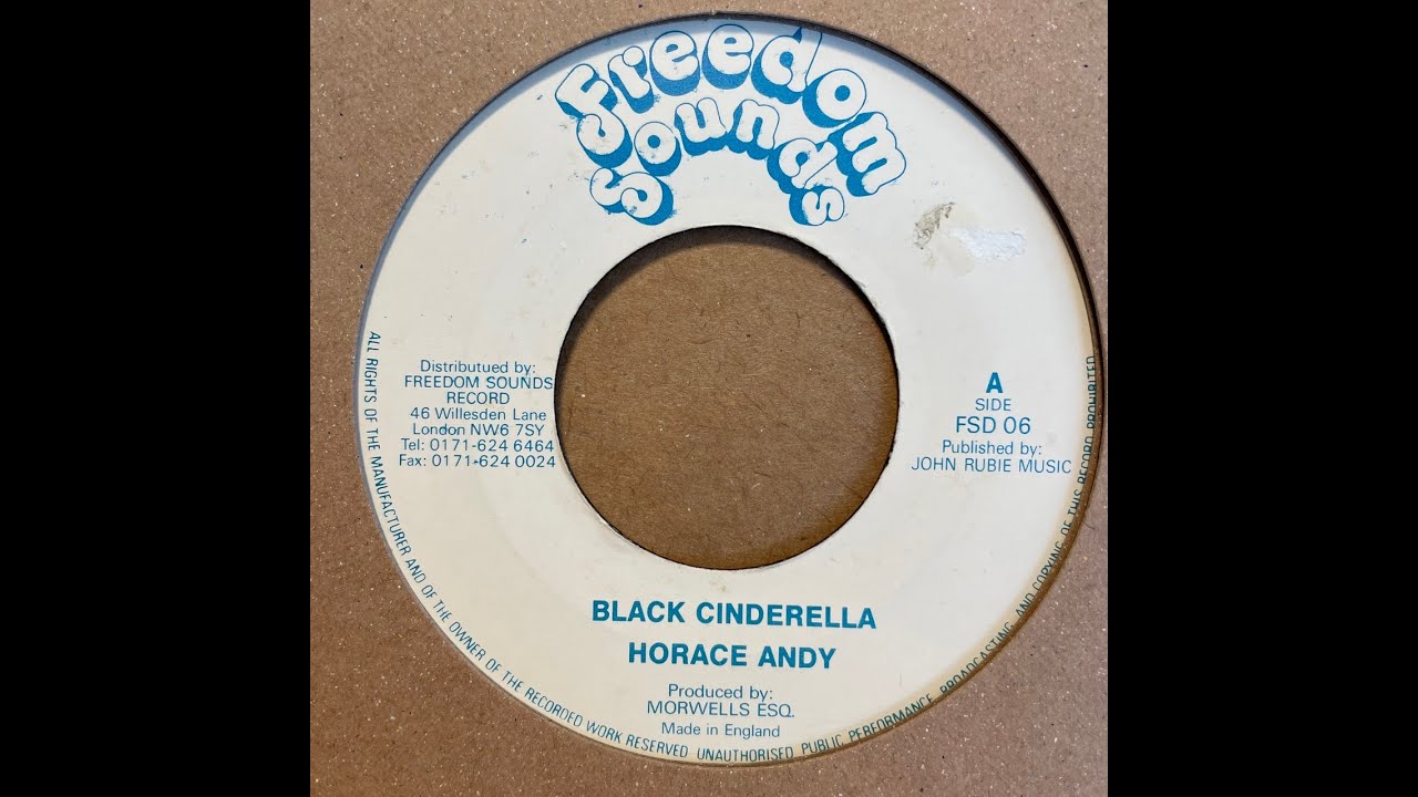 Horace Andy - Black Cinderella【7-21509】 - YouTube