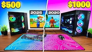 $500 Gaming PC in 2025 vs $1000 Gaming PC from 2020...
