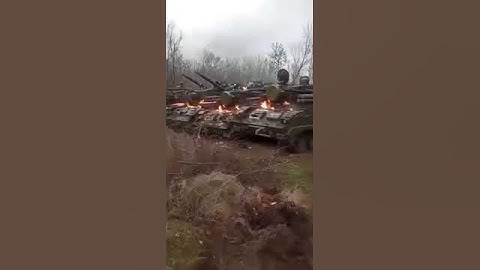 🔥 Русские танки горят в Украине