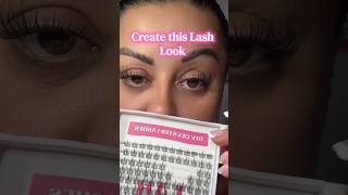 Light wispy lash set #clusterlashes #lashes #lashextensions #makeup #diylashes