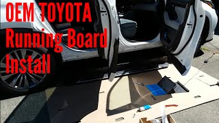 20202024 Toyota Highlander OEM Running board Installation (DIY)