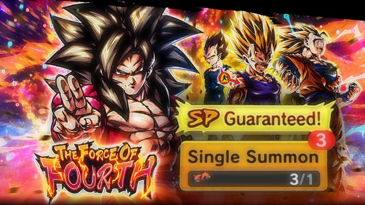 My Ticket Summons for "The Force of Fourth" Banner | Dragon Ball Legends