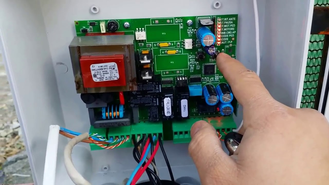 Programare automatizare poarta Motorline LINCE 300 400  600 tel:0740409631