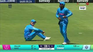 Betway SA20 Match #20  | Paarl Royals vs Pretoria Capitals | Short Highlights | 25/01/2025