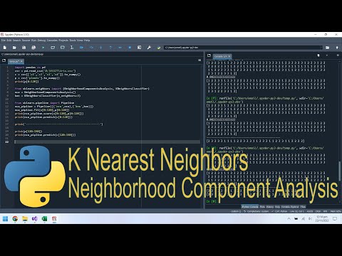 Python: How to classify data using K Nearest Neighbors, Neighborhood Components Analysis and Pipline
