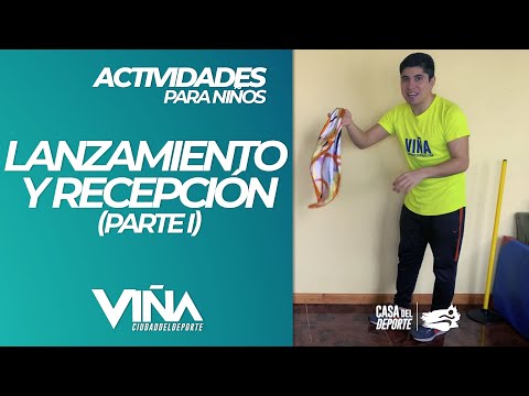 Actividades Para Niños - Lanzamientos y Recepción en Parejas (Parte I) - Viña Ciudad del Deporte