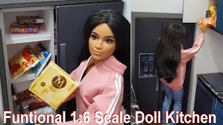 1:6 Scale FULLY Functional Doll Kitchen