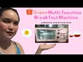 Multifunction breakfast machine unboxing and review 2020  freelancer parisienne