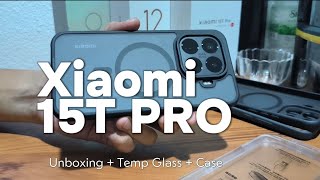 Xiaomi 15T PRO Unboxing   tempered glass   case #unboxing #temperedglass #case #xiaomi15tpro