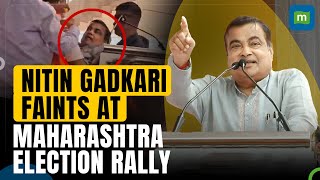 Lok Sabha Polls 2024: What caused Union Minister Nitin Gadkari to faint at the election rally?