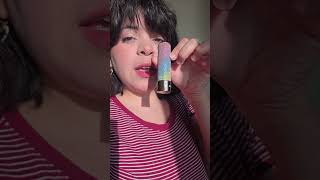 labial doble color acabado mate