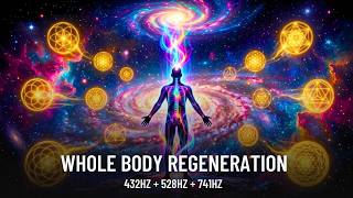 Heal Your Body and Soul While You Sleep Alpha Waves 432Hz Connect with the Universe