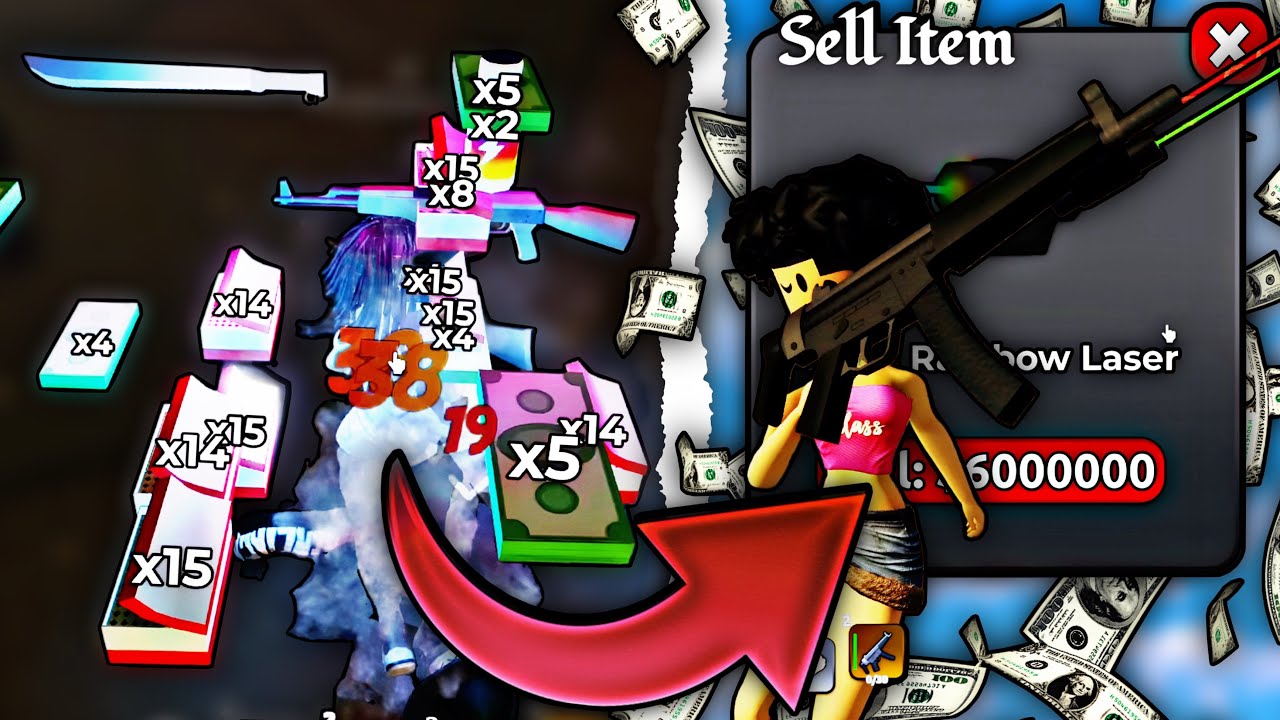 Тестирование ЛАЗЕРОВ в Roblox BlockSpin