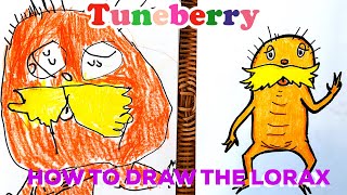 How To Draw The Lorax