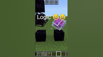 Minecraft logic #minecraft #trending #gaming #viral #logick #music #creativity