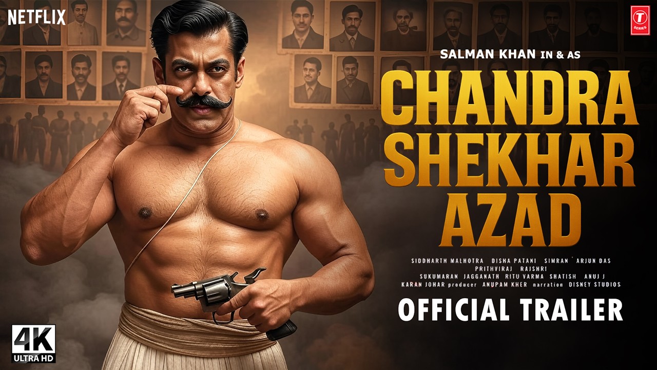 Chandra Shekhar Azad - Trailer | Salman Khan as Chandra Shekhar Azad | Anurag Basu | New Movies 2025