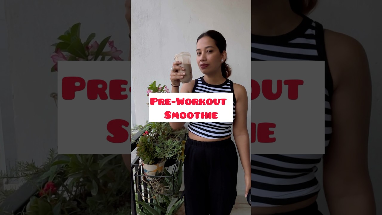 Самый популярный рецепт | Мой предтренировочный смузи