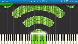 WI-FI Synthesia MIDI Art