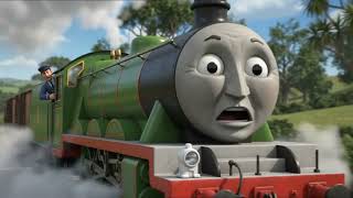 Henry the green engine meets the elephant  ￼