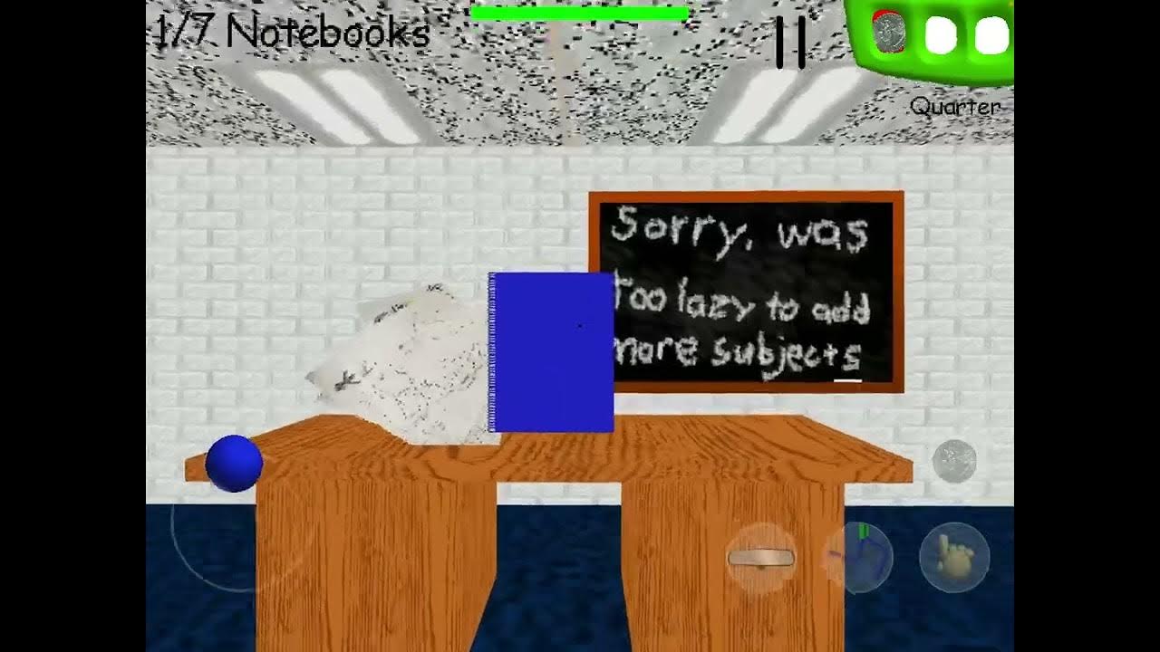Baldi’s basics | impossible question secret - YouTube