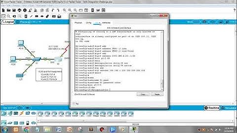 2.5.1.2 Packet Tracer  -  Skills Integration Challenge