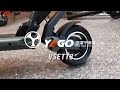 VSETT8 (懸臂式避震) 電動滑板車，續航75km 輕量化越野滑板車