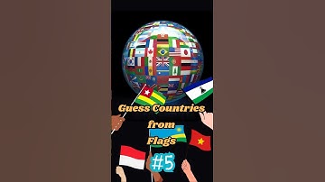 Guess Countries From Flags - Part 5 #testing #flagquizz