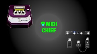 Yamaha Magicstomp / Midi Controller / Android / Midi Chief