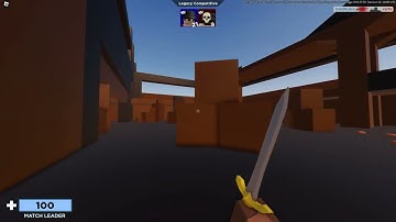 1v1ing a R6 in roblox arsenal (The Score will shock you)