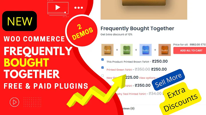 Boost Sales with WooCommerce Frequently Bought Together Plugin