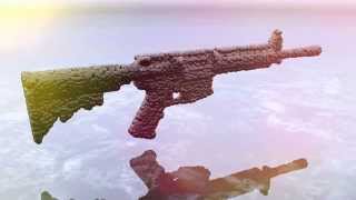 3d animation : m4a1 morph - pandaneo