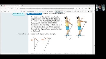 EnVision Geometry 5-5: Inequalities in Two Triangles