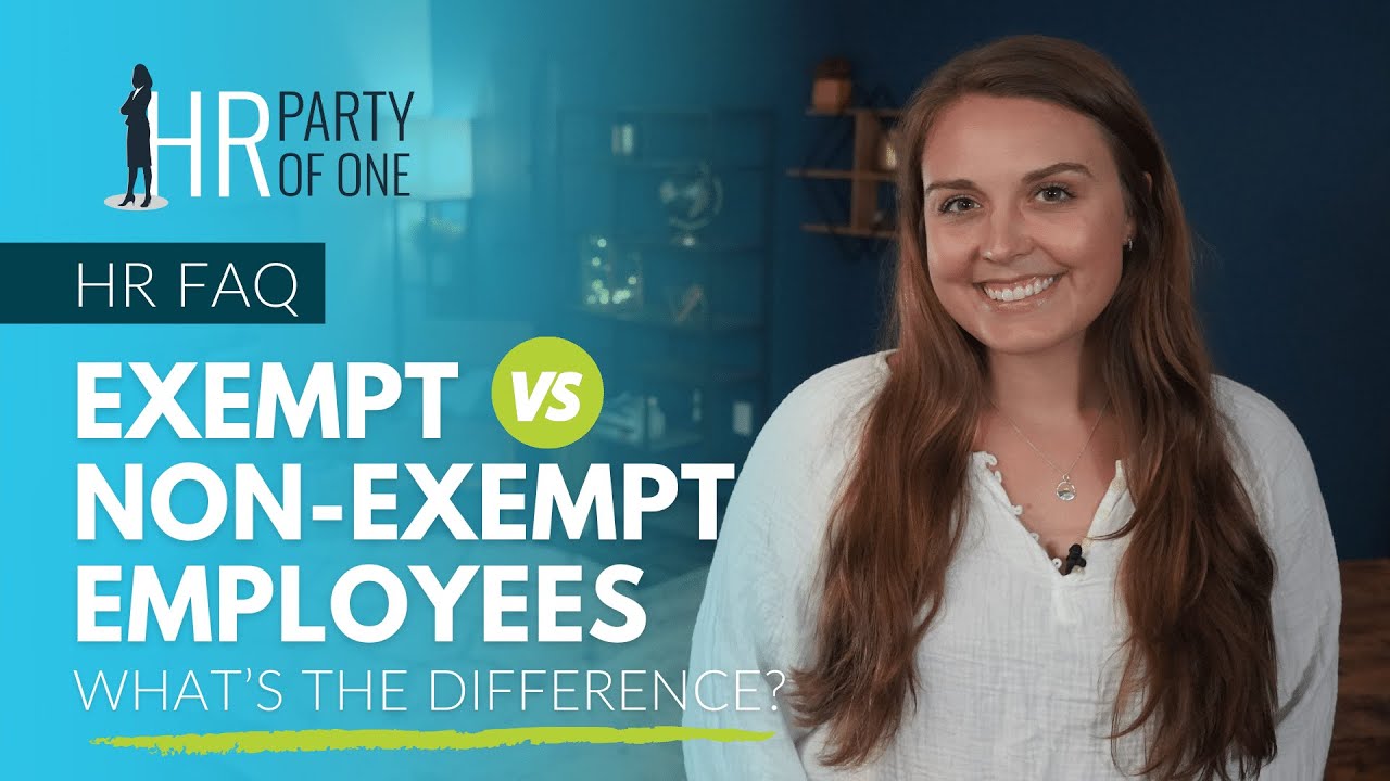 Exempt vs. Nonexempt Employees